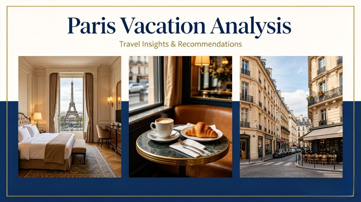 Paris Vacation Analysis: Top Luxury Hotels, Hidden Cafes, and Essential Cultural Etiquette for First-Time Visitors — cover illustration featuring iconic landmarks, premium accommodation, local coffee culture, and elegant French lifestyle.