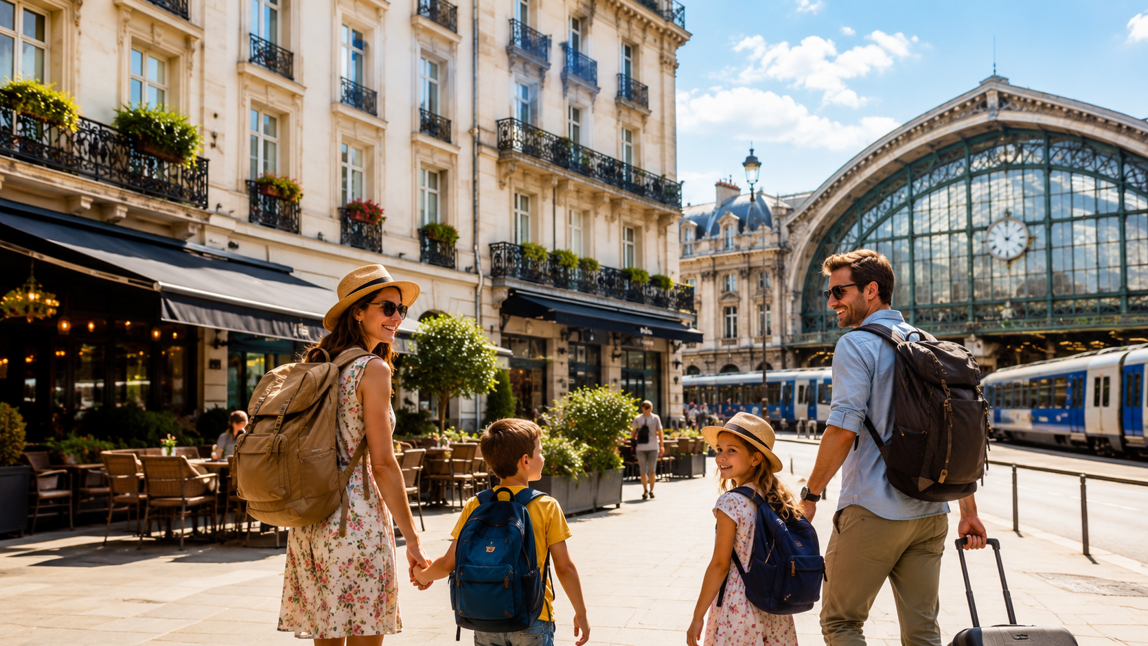affordable family friendly hotels in western europe with central train station access