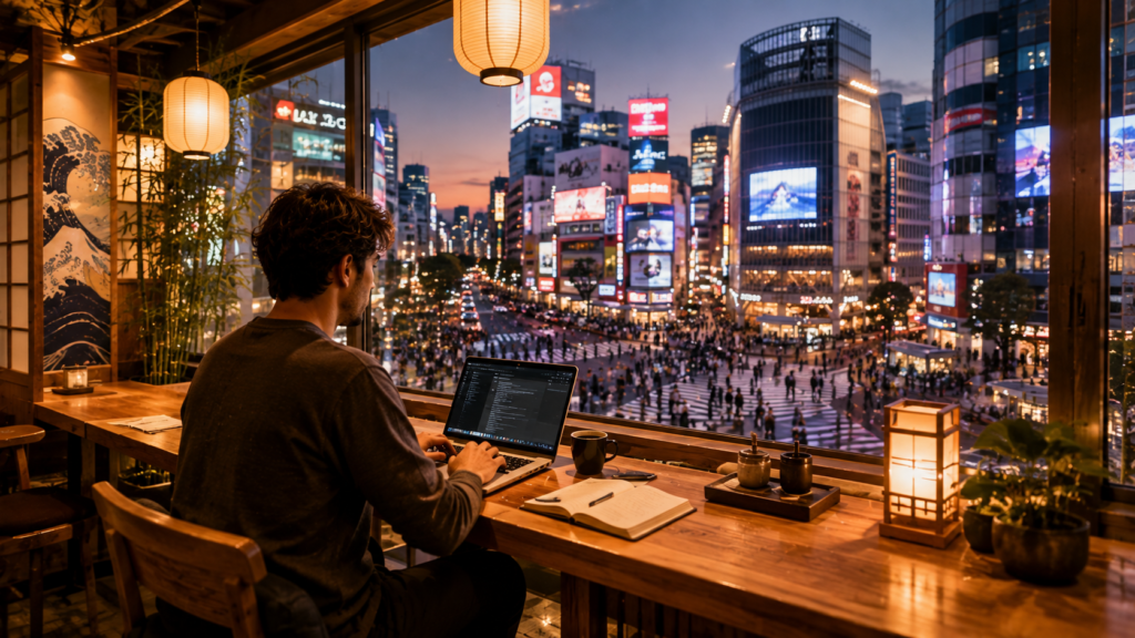 ultimate tokyo travel guide for digital nomads and low budget remote workers