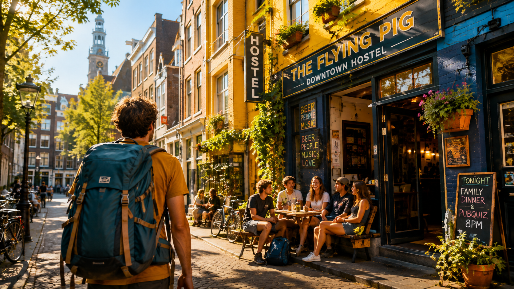 BACKPACKING EUROPE ON A BUDGET