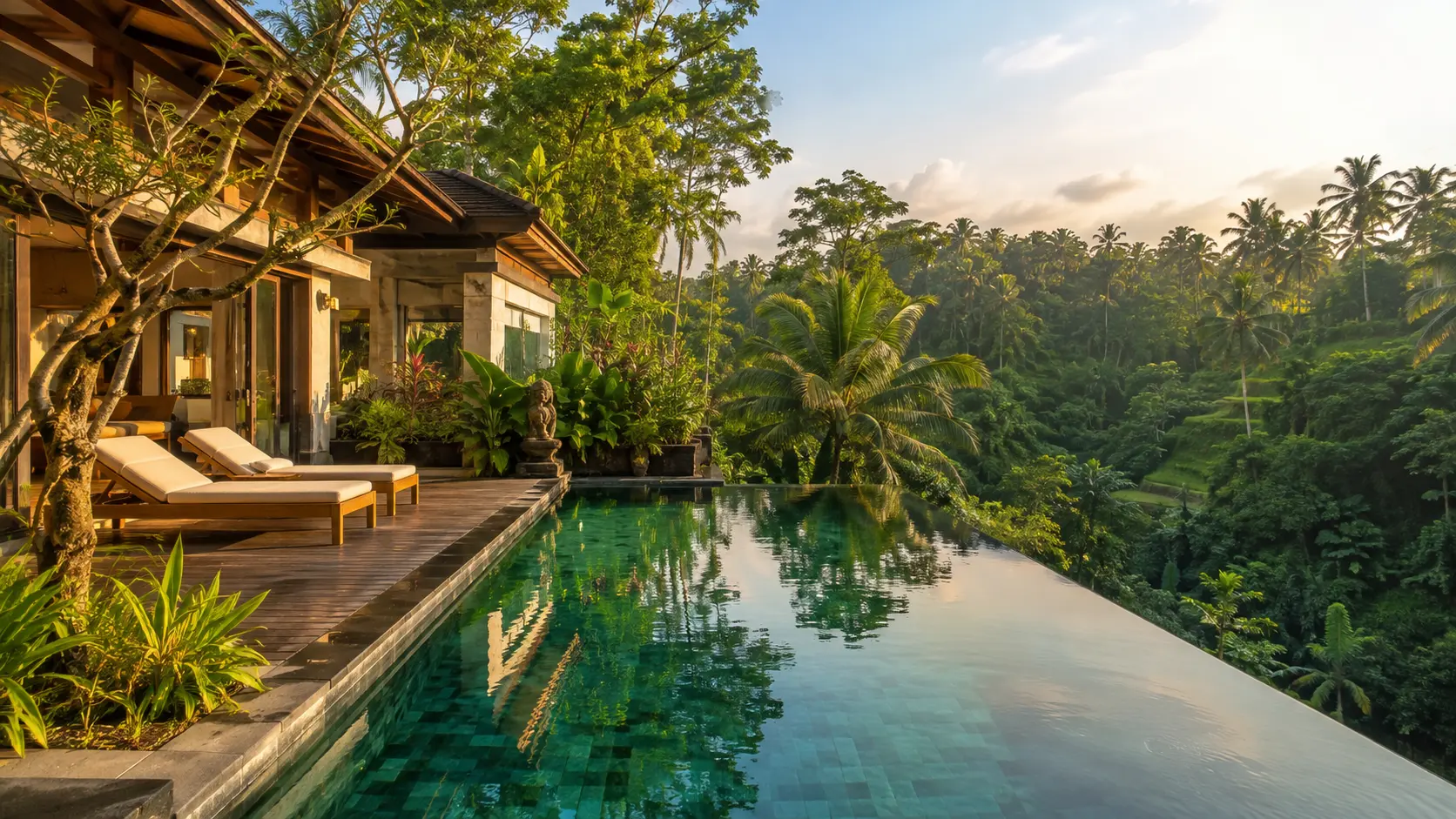 luxury private pool villas in Ubud Bali
